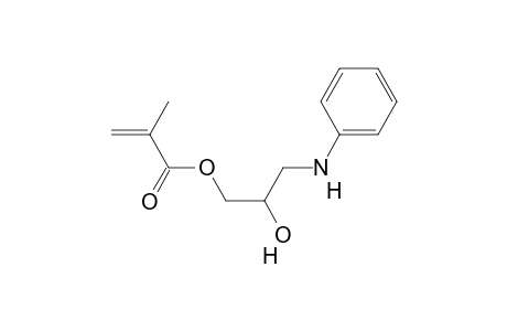 2-methylacrylic acid [2-hydroxy-3-(phenylamino)propyl] ester