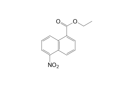 5-nitro-1-naphthoic acid, ethyl ester
