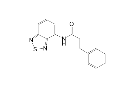 N-(2,1,3-benzothiadiazol-4-yl)-3-phenylpropanamide