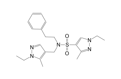 1H-pyrazole-4-sulfonamide, 1-ethyl-N-[(1-ethyl-5-methyl-1H-pyrazol-4-yl)methyl]-3-methyl-N-(2-phenylethyl)-