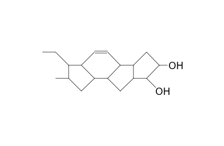 (2R)-cis,trans,anti,cis,cis-2,3,3a,5a,5b,6,7,8,8a,9,9a,9b-Dodecahydro-3-ethyl-2-methyl-1H-cyclopent[B]-as-indacene-cis,