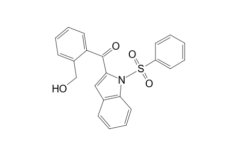 1H-Indole, 2-[2-(hydroxymethyl)benzoyl]-1-(phenylsulfonyl)-
