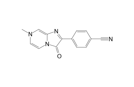 2-(4-Cyanophenyl)-7-methylimidazo[1,2-a]pyrazin-3(7H)-one