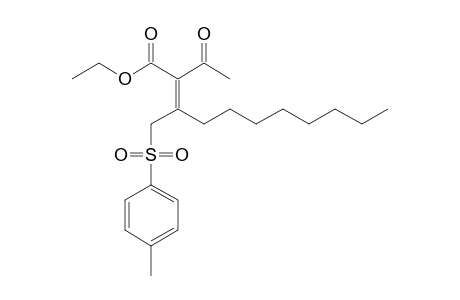 2-Undecenoic acid, 2-acetyl-3-[[(4-methylphenyl)sulfonyl]methyl]-, ethyl ester, (Z)-