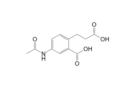 5-Acetamido-2-(2-carboxyethyl)benzoic acid