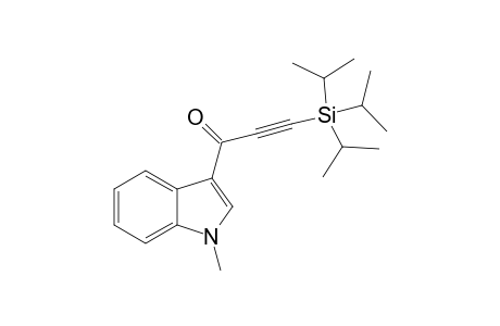 1-(1-Methyl-1H-indol-3-yl)-3-(triisopropylsilyl)prop-2-yn-1-one