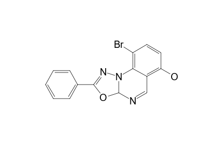 9-BROMO-2-PHENYL-10,3A-DIHYDRO-1,3,4-OXADIAZOLINO-[3,2-A]-QUINAZOLIN-6-OL