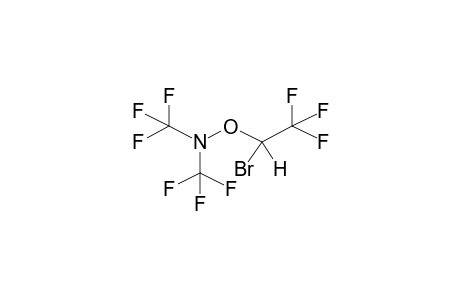 1-BIS(TRIFLUOROMETHYL)AMINOOXY-1-BROMO-2,2,2-TRIFLUOROETHANE