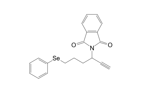 2-[(1S)-1'-(3"-Phenylselenopropyl)prop-2'-yn-1'-yl]-1H-isoindole-1,3(2H)-dione