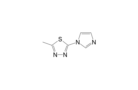 2-(1H-Imidazol-1'-yl)-5-methyl-1,3,4-thiadiazole
