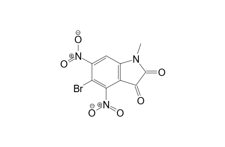 5-Bromo-1-methyl-4,6-dinitroindoline-2,3-dione