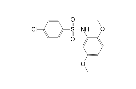 4-chloro-N-(2,5-dimethoxyphenyl)benzenesulfonamide