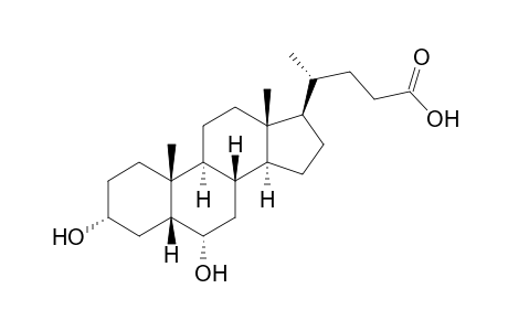 3a,6a-Dihydroxy-5ß-cholan-24-oic acid