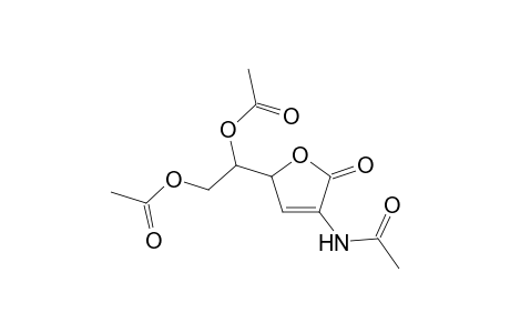2-Acetamido-5,6-di-O-acetyl-2,3-didehydro-2,3-dideoxy-D-threo-hexano-1,4-lactone