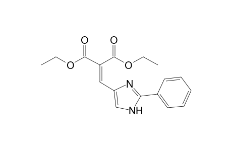 2-[(2-phenyl-1H-imidazol-5-yl)methylene]malonic acid diethyl ester