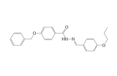 benzoic acid, 4-(phenylmethoxy)-, 2-[(E)-(4-propoxyphenyl)methylidene]hydrazide