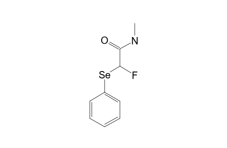 N-METHYL-2-FLUORO-2-(PHENYLSELANYL)-ACETAMIDE