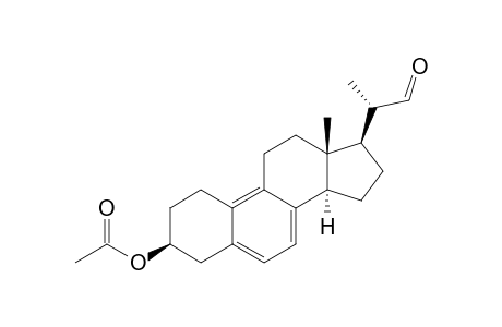 acetic acid [(3S,13R,14R,17R)-17-[(1S)-2-keto-1-methyl-ethyl]-13-methyl-1,2,3,4,11,12,14,15,16,17-decahydrocyclopenta[a]phenanthren-3-yl] ester