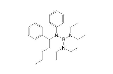 N,N,N',N'-tetraethyl-N-phenyl-N-(1-phenylpentyl)boranetriamine