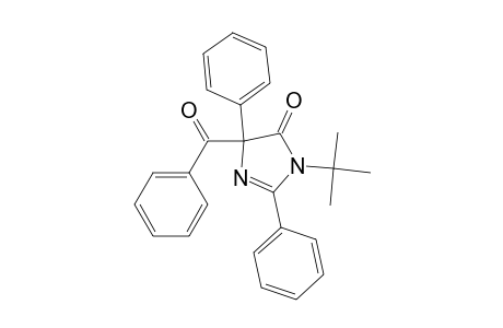 4-Benzoyl-1-tert-butyl-2,4-diphenyl-2-imidazolin-5-one