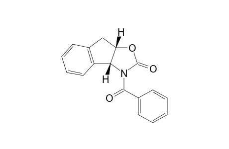 (3aR,cis)-3-Benzoyl-3,3a,8,8a-tetrahydro-2H-indeno[1,2-d]-oxazol-2-one