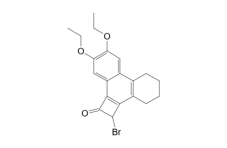 2-Bromo-8,9-diethoxy-3,4,5,6-tetrahydrocyclobuta[l]phenanthren-1(2H)-one