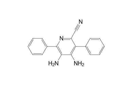 4,5-bis(azanyl)-3,6-diphenyl-pyridine-2-carbonitrile