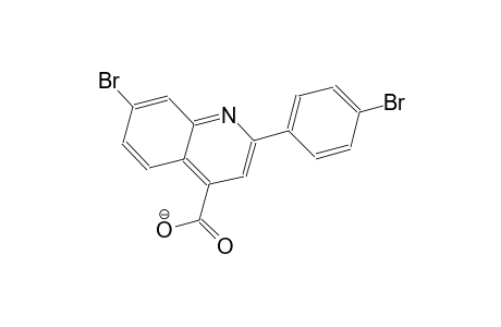 7-bromo-2-(4-bromophenyl)-4-quinolinecarboxylate