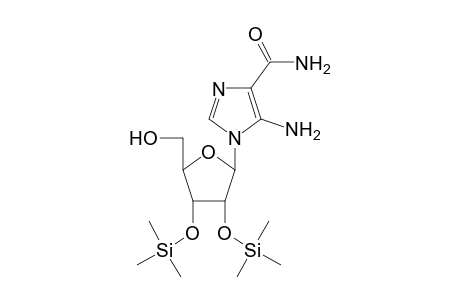 5-Amino-1-beta-D-ribofuranosyl-imidazole-4-carboxamide 2TMS