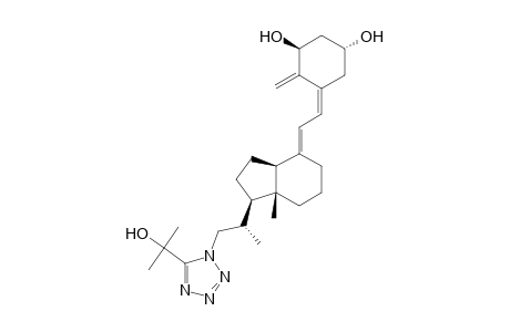 (1R,3S,5Z)-5-[(E)-2-((1R,3aS,7aR)-Hexahydro-1-{(S)-1-[5-(2-hydroxypropan-2-yl)-1H-tetrazol-1-yl]propan-2-yl}-7a-methyl-1H-inden-4(7aH)-ylidene)ethylidene]-4-methylenecyclohexane-1,3-diol