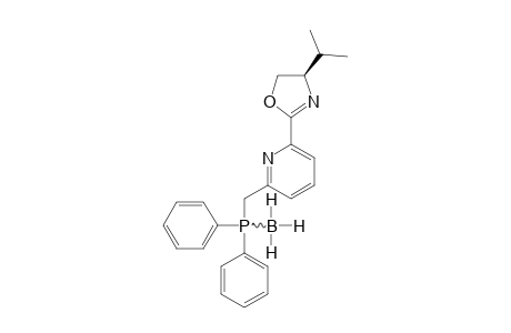 (S)-TRIHYDROBORANE-[2-(DIPHENYLPHOSPHANYL-KAPA-P-METHYL)-6-(4-ISOPROPYL-4,5-DIHYDROOXAZOL-2-YL)-PYRIDINE