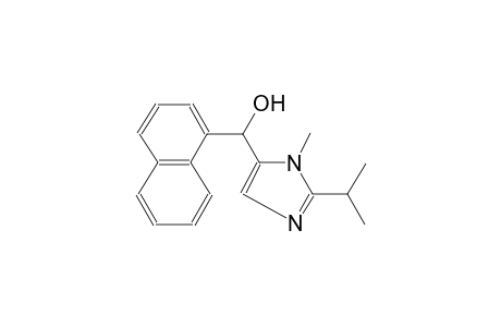1H-imidazole-5-methanol, 1-methyl-2-(1-methylethyl)-alpha-(1-naphthalenyl)-