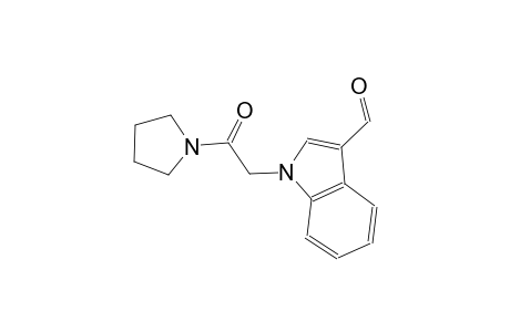 1-[2-oxo-2-(1-pyrrolidinyl)ethyl]-1H-indole-3-carbaldehyde