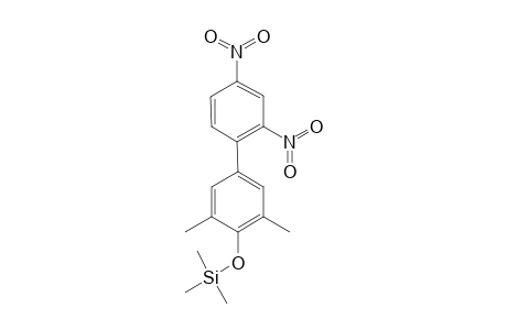 3,5-Dimethyl-2',4'-dinitro-(1,1'-biphenyl)-4-ol TMS derivative