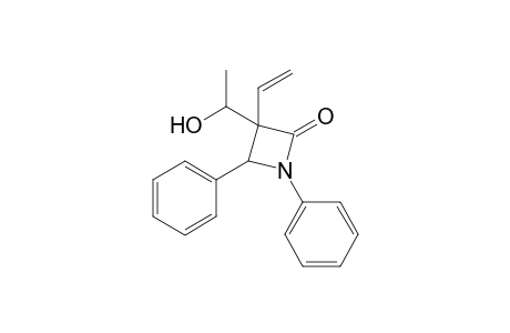 cis-3-(1-Hydroxyethyl)-1,4-diphenyl-3-vinylazetidin-2-one