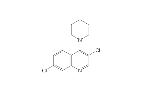3,7-DICHLORO-4-PIPERIDINOQUINOLINE
