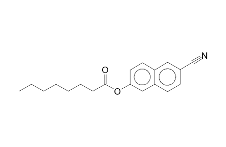 (6-cyano-2-naphthyl) octanoate