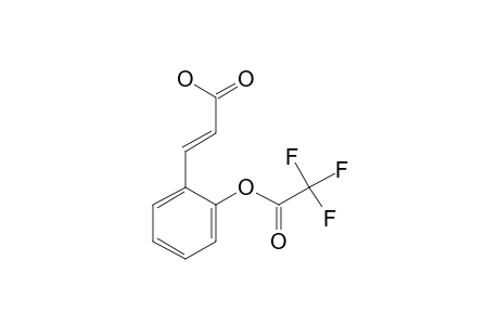 Trans-2-hydroxycinnamic acid, o-trifluoroacetyl-