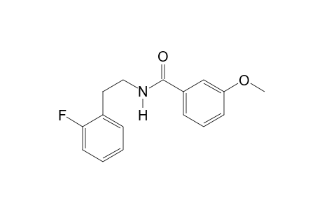N-[2-(2-Fluorophenyl)ethyl]-3-methoxybenzamide