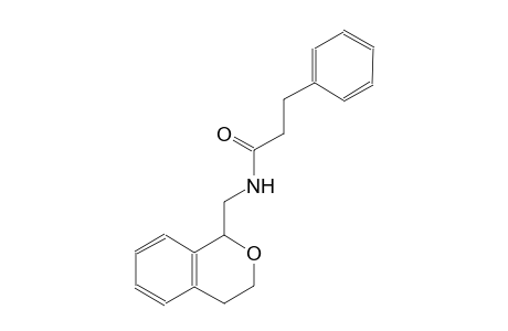 benzenepropanamide, N-[(3,4-dihydro-1H-2-benzopyran-1-yl)methyl]-