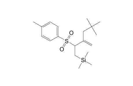 2-[1-Tosyl-2-(trimethylsilyl)ethyl]-4,4-dimethyl-1-pentene