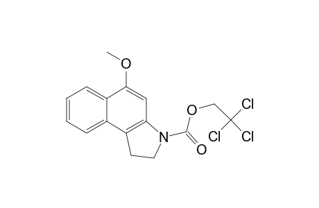 2,2,2-trichloroethyl 5-methoxy-1,2-dihydrobenzo[e]indole-3-carboxylate