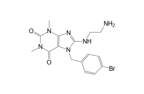 8-[(2-aminoethyl)amino]-7-(4-bromobenzyl)-1,3-dimethyl-3,7-dihydro-1H-purine-2,6-dione