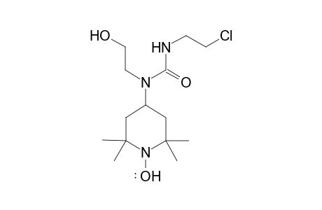 2,2,6,6-Tetramethyl-4-[N(2)-(2"-chloroethyl-ureido(hydroxyethyl)]-perhydropyridine - 1-oxide