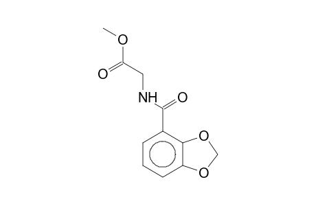 [(Benzo[1,3]dioxole-4-carbonyl)amino]acetic acid, methyl ester