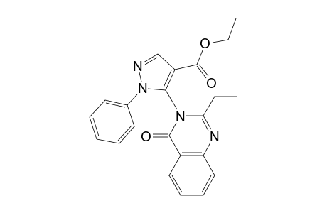 5-(2-Ethyl-4-keto-quinazolin-3-yl)-1-phenyl-pyrazole-4-carboxylic acid ethyl ester