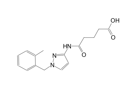 5-{[1-(2-methylbenzyl)-1H-pyrazol-3-yl]amino}-5-oxopentanoic acid