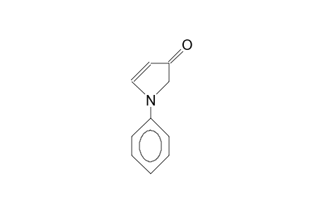 1-Phenyl-pyrrol-3(2H)-one, keto form