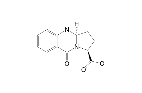 9-Oxo-1,2,3,3a,4,9-hexahydropyrrolo[2,1-b]quinazoline-1-carboxylic acid