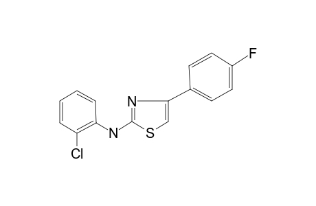 N-(2-Chlorophenyl)-4-(4-fluorophenyl)-1,3-thiazol-2-amine